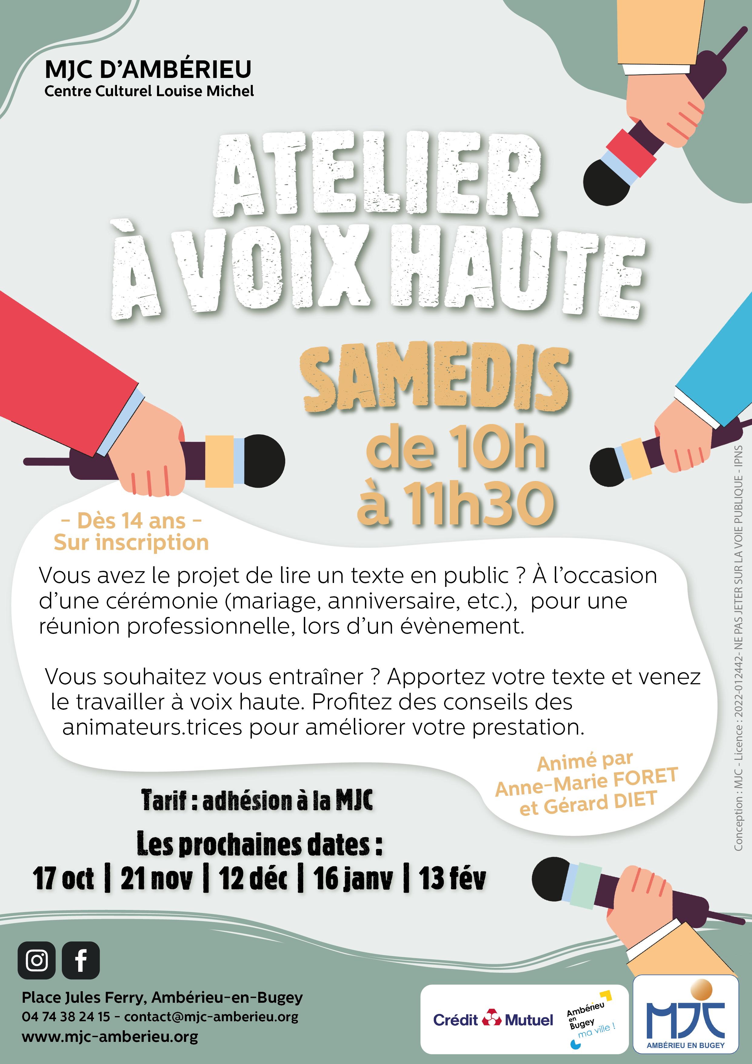 Atelier À voix Haute